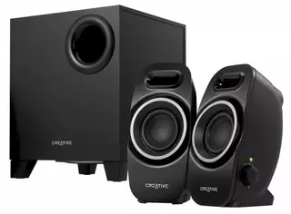 Колонки Creative A350 2.1 черный 16Вт