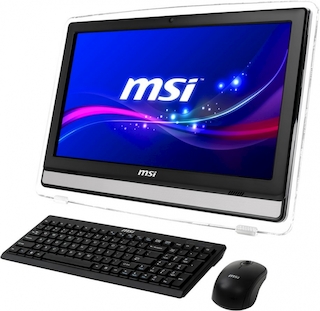 Моноблок MSI AE220 5M-072XRU 21.5" Full HD Touch E2 3800 (1.3)/4Gb/500Gb/DVDRW/Free DOS/GbitEth/WiFi/клавиатура/мышь/Cam/белый 1920x1080