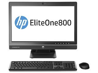 Моноблок HP EliteOne 800 G1 23" 1920x1080 i3 4160 (3.4)/4Gb/500Gb 7.2kHDG4400/DVDRW/CR/Free DOS/GbitEth/WiFi/BT/клавиатура/мышь/Cam/черный