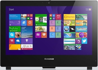 Моноблок Lenovo S50 30 23" Full HD P 3805U/4Gb/500Gb/HDG/DVDRW/Free DOS/WiFi/Cam/черный 1920x1080