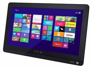 Моноблок IRU Home L1903 19.5" HD+ P N3540 (2.16)/2Gb/500Gb/HDG/DVDRW/CR/Windows 10 Home Single Language 64/GbitEth/WiFi/65W/клавиатура/мышь/Cam/черный