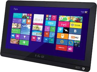 Моноблок IRU Office L1901 19.5" HD+ Cel N2840 (2.16)/2Gb/500Gb 5.4k/HDG/DVDRW/CR/Windows 10 Home Single Language 64/GbitEth/WiFi/65W/клавиатура/мышь/C