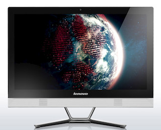 Моноблок Lenovo C50-30 23" Full HD i3 5005U/6Gb/1Tb 7.2k/820 2Gb/DVDRW/Windows 10/WiFi/клавиатура/мышь/Cam/черный 1920x1080