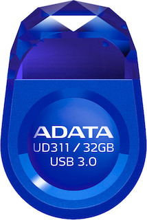 Флеш Диск USB 3.0 32Gb A-Data UD311 AUD311-32G-RBL синий