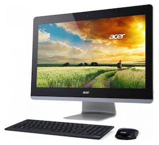 Моноблок Acer Aspire ZC-700 19.5" HD Cel N3150D/4Gb/500Gb/HDG/DVDRW/Free DOS/WiFi/BT/клавиатура/мышь/Cam 1920x1080