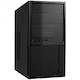Корпус LinkWorld 727-21 черный w/o PSU mATX 2x80mm 2x92mm 4xUSB2.0 audio