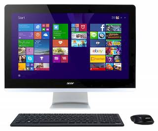 Моноблок Acer Aspire ZC-700 19.5" HD P N3700D/4Gb/500Gb/HDG/DVDRW/Windows 10 Home Single Language 64/WiFi/BT/клавиатура/мышь/Cam 1920x1080