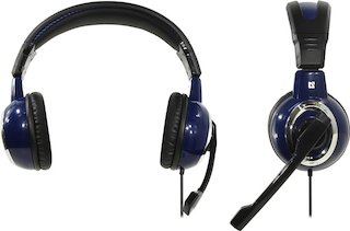 Гарнитура DEFENDER GAMING WARHEAD G-280  синий, кабель 2,5 м