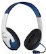 Гарнитура DEFENDER BRAVO 116 синий + белый, кабель 1,8 м