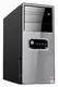 Корпус HRCS CS-007GR black/silver w/o PSU ATX 2*USB audio SECC 0.5mm