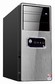 Корпус HRCS CS-007GR black/silver w/o PSU ATX 2*USB audio SECC 0.5mm
