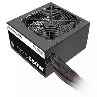 Блок питания Thermaltake ATX 550W TR2 S TRS-550AH2NK 80+ (24+4+4pin) APFC 120mm fan 5xSATA RTL