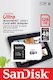 Флеш карта microSDHC 128Gb UHS-I Sandisk SDSQUNB-128G-GN6TA Premium
