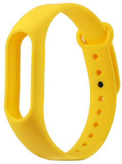 Ремешок для фитнес-браслета xiaomi mi band 2 Lemon Yellow
