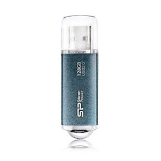 Флеш Диск USB 3.0 128Gb Silicon Power Marvel M01 SP128GBUF3M01VSB синий