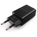 Сетевое з/у Gembird 3A USB QC 3.0 black (MP3A-PC-17)