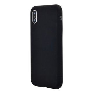 Чехол для Apple iPhone X/XS силиконовый Soft-Touch 0,5мм CaseGuru Black (накладка)