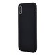 Чехол для Apple iPhone X/XS силиконовый Soft-Touch 0,5мм CaseGuru Black (накладка)