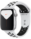Смарт-Часы Apple Watch Series 5 Nike+ 44mm Silver Aluminum Case with Pure Platinum Black Nike Sport (MX3V2)