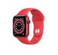 Смарт-Часы Apple Watch Series 6 40mm Red Aluminum Case with Red Sport Band (M00A3)