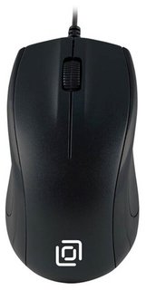 Мышь Oklick 185V2 черный оптическая (1200dpi) USB (3but)