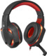 Гарнитура Defender Warhead G-370 черный/красный 2м накладные (64037)