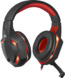 Гарнитура Defender Warhead G-370 черный/красный 2м накладные (64037)