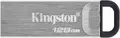 Флеш Диск USB 3.2 128Gb Kingston DataTraveler Kyson DTKN/128GB серебристый/черный