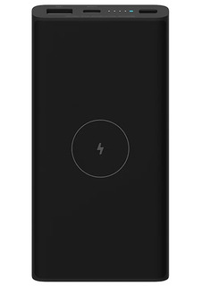 Внешний аккумулятор Xiaomi Mi Wireless Power Bank Essential 10000mAh 10W Black (с поддержкой беспроводной зарядки) WPB15ZM