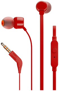 Гарнитура JBL T110 1.2м Red