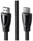 Кабель UGREEN HD140 (80405) HDMI 2.1 Male To Male Cable 8K Braided Cable. Длина: 5м. Цвет: черный