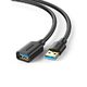 Кабель UGREEN US129 (30125) USB 3.0 Extension Male Cable. Длина: 0,5м. Цвет: черный