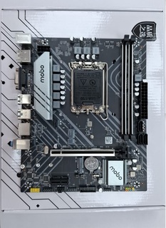 Материнская плата MOBO H610M DDR4 Soc-1700 Intel H610 2xDDR4 mATX 1xM.2 GbLAN+VGA+HDMI+DP