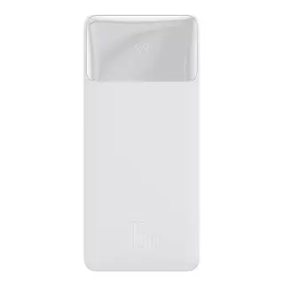 Внешний аккумулятор Baseus 20000mAh Bipow Digital Display Power Bank 15W PPBD20 белый