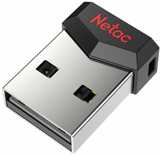 Флеш Диск USB 2.0 8Gb Netac UM81 Черный (NT03UM81N-008G-20BK)