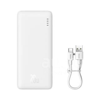 Внешний аккумулятор Baseus 30000 mAh Airpow Fast Charge Power Bank 20W PPAP30 White