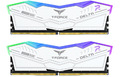 Память DDR5 2x32Gb 6000MHz TEAMGROUP T-Force Delta RGB CL38 (38-46-46-76) 1.35V FF4D564G6000HC38GDC01 White