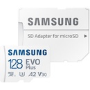 Флеш карта microSDHC 128Gb Samsung EVO Plus + SD adapter (MB-MC128SA/CN)