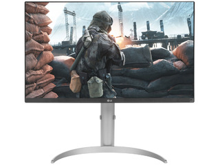 Монитор LG 27" UltraFine 27UP650-W серебристый IPS LED 16:9 HDMI матовая HAS 1200:1 400cd 178гр/178гр 3840x2160 60Hz DP 4K 5.9кг