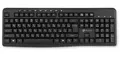 Клавиатура Oklick K225W черный Wireless USB Multimedia