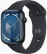 Смарт-Часы Apple Watch Series 9 45mm Midnight Aluminium Case with S/M Midnight Sport Band (MR993)