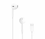 Гарнитура Apple EarPods Type C Connector для айфона iPhone 15 и выше USB-C белый (MTJY3ZM/A)
