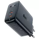 Сетевое з/у ACEFAST A29 PD50W GaN USB-C+USB-C dual port charger (EU). Цвет: черный