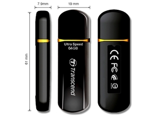 Флеш диск Transcend 64GB JetFlash 600 USB Flash Drive USB 2.0