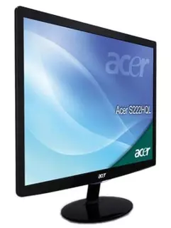 Монитор Acer TFT 21.5" S222HQLbd glossy-black 16:9 FullHD 5ms LED 12M:1 DVI
