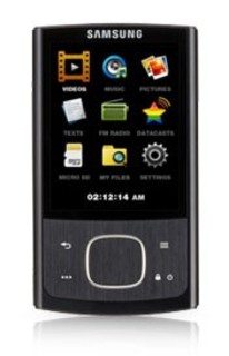 Плеер Flash Samsung YP-R0CB 8Gb чёрный