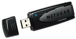 Сетевая карта Netgear (WNA1000-100RUS) 150Mbps, 802.11n, USB 2.0, черный