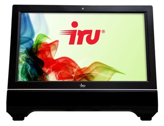 Моноблок iRU 302 21.5" G620/2Gb/320/DVD-RW/Intel HD Graphics/Wi-Fi/CR/Cam/K+M/W7HB/black