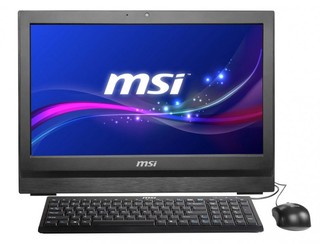 Моноблок MSI AP2011-015RU i3-2100/4G/500GB/int/WiFi/DVDRW/LCD 20"/Cam/W7Pre/MTouch/KB+M/Чер