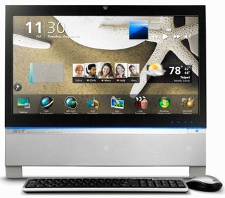 Моноблок Acer Aspire Z3100 21.5" FullHD/AthlonII x4 620e/4G/500Gb/9200/DVDRW+CR/WiFi+BT/Kbd/m/W7HB